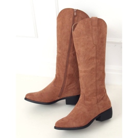 Cammello 231-B0 Stivali texani cammello marrone 1