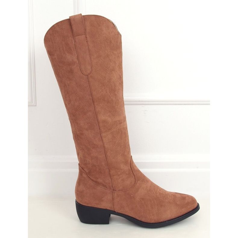 Cammello 231-B0 Stivali texani cammello marrone 2