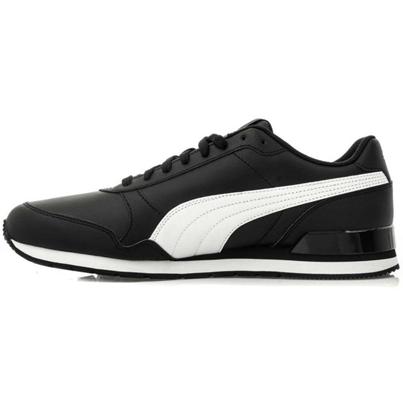 Scarpe da uomo Puma St Runner V2 Full L nere 365277 11 bianco nero 1