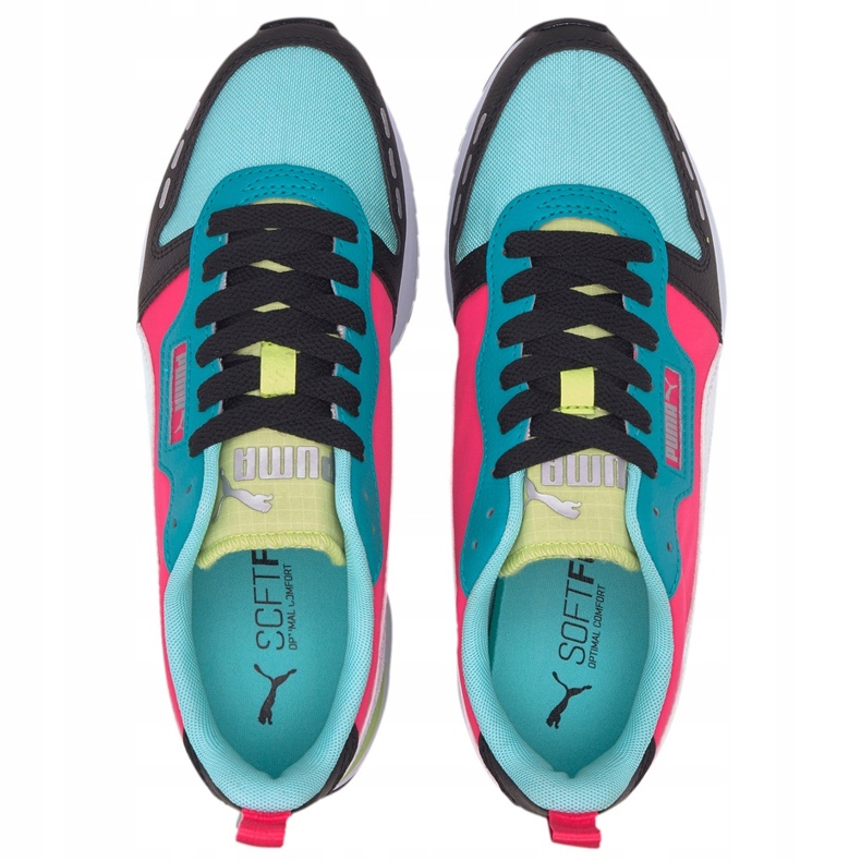 Puma R78 scarpe da uomo colorate 373203 03 blu rosa multicolore 1