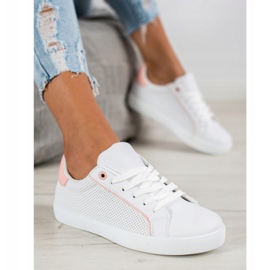 SHELOVET Scarpe sportive comode bianco 1