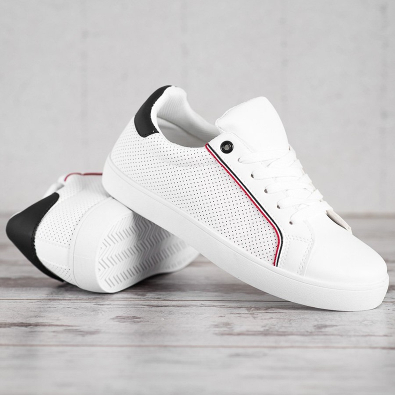 SHELOVET Scarpe sportive comode bianca 1