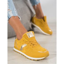 SHELOVET Scarpe sportive senape multicolore giallo 2
