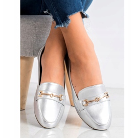 Clowse Calzature in ecopelle alla moda argento 1
