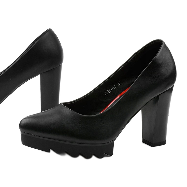 Décolleté nere sul post Silverbee nero 1