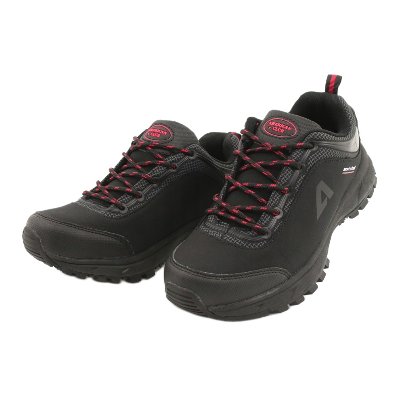 American Club Scarpe sportive americane soft-shell impermeabile HL04/20 nero 2