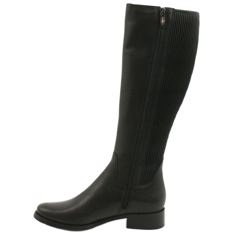 Stivali neri con elastico Arka 7152 nero 1
