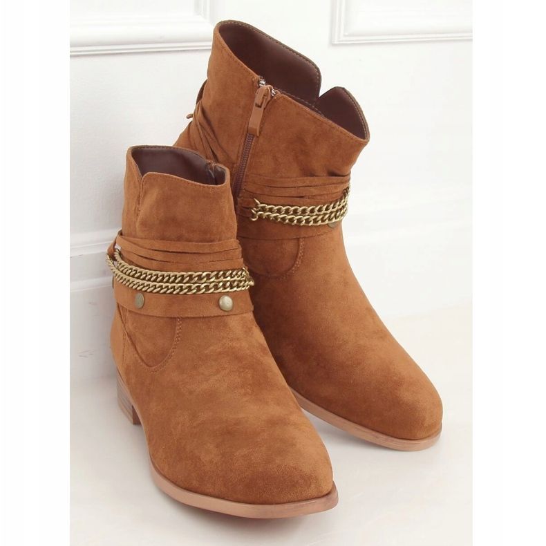 Camel 688-201 Stivali cammello da donna marrone 2