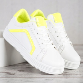 SHELOVET Scarpe sportive alla moda bianco 2
