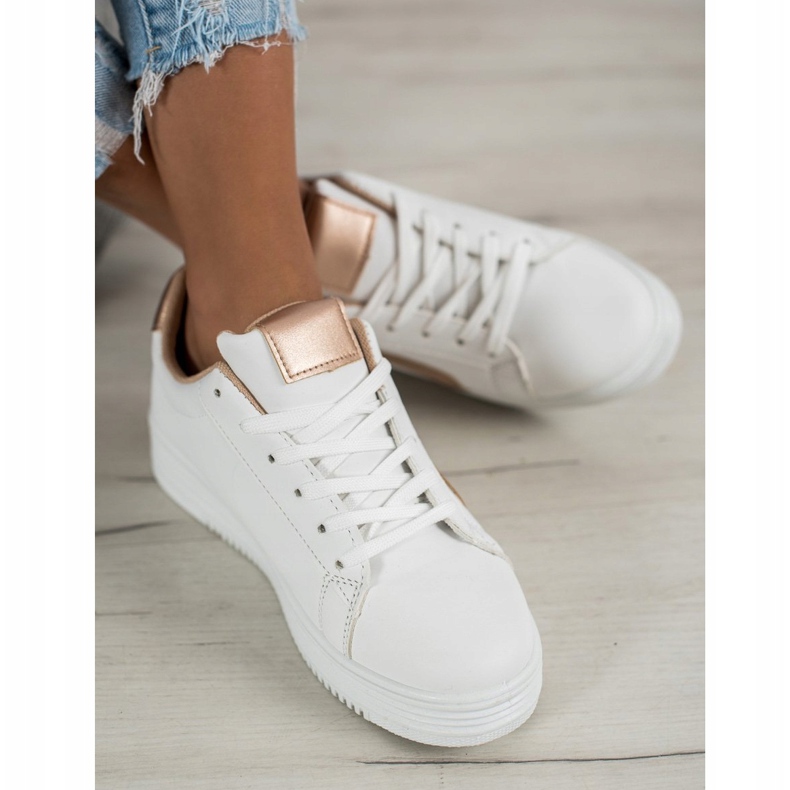 SHELOVET Scarpe sportive alla moda bianco 1