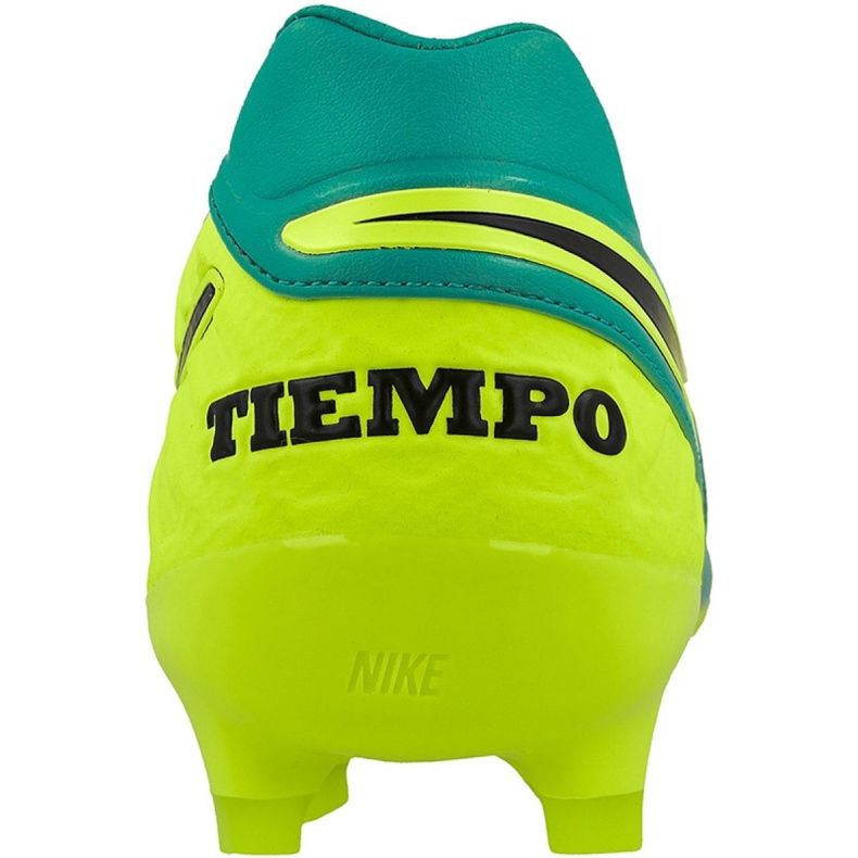 Scarpe da calcio Nike Tiempo Legacy Ii Fg M 819218-307 blu navy, verde, giallo blu 2