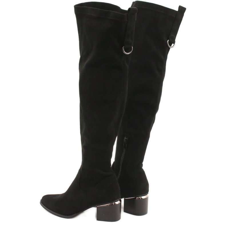 Stivali lunghi lycra suede Evento 20KZ35-3330 Nero 6