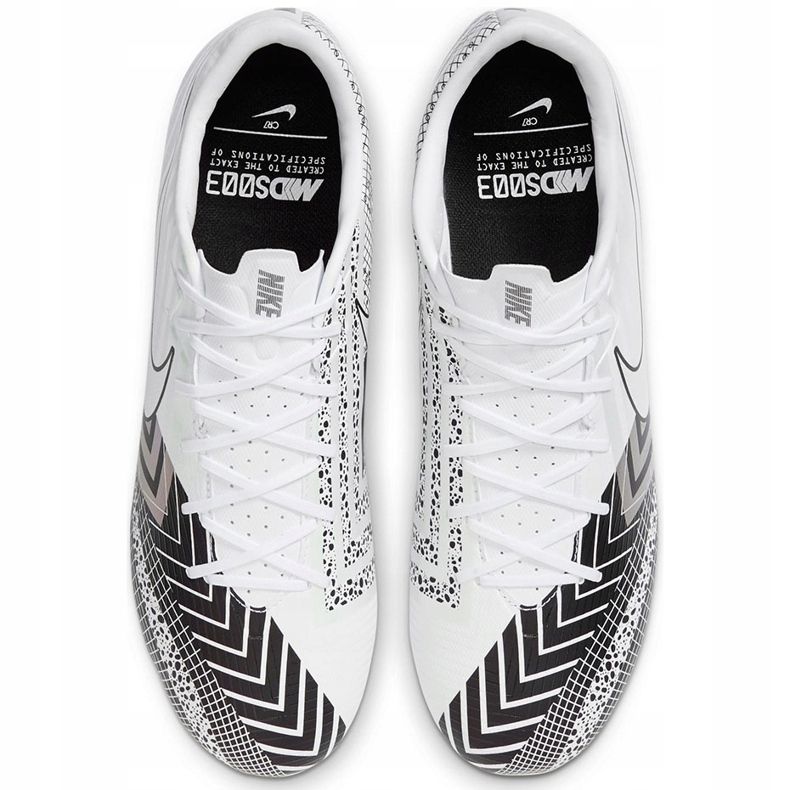 Scarpa da calcio Nike Mercurial Vapor 13 Academy Mds FG / MG CJ1292 110 bianco bianco 1