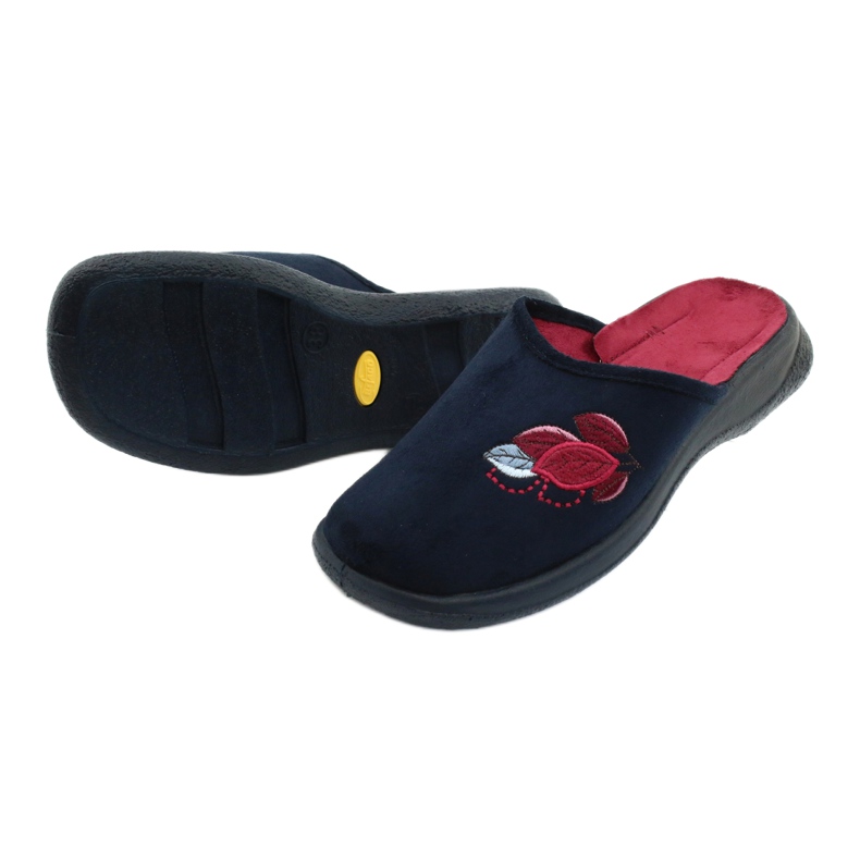 Scarpe da donna Befado pu 019D121 rosso blu navy 4