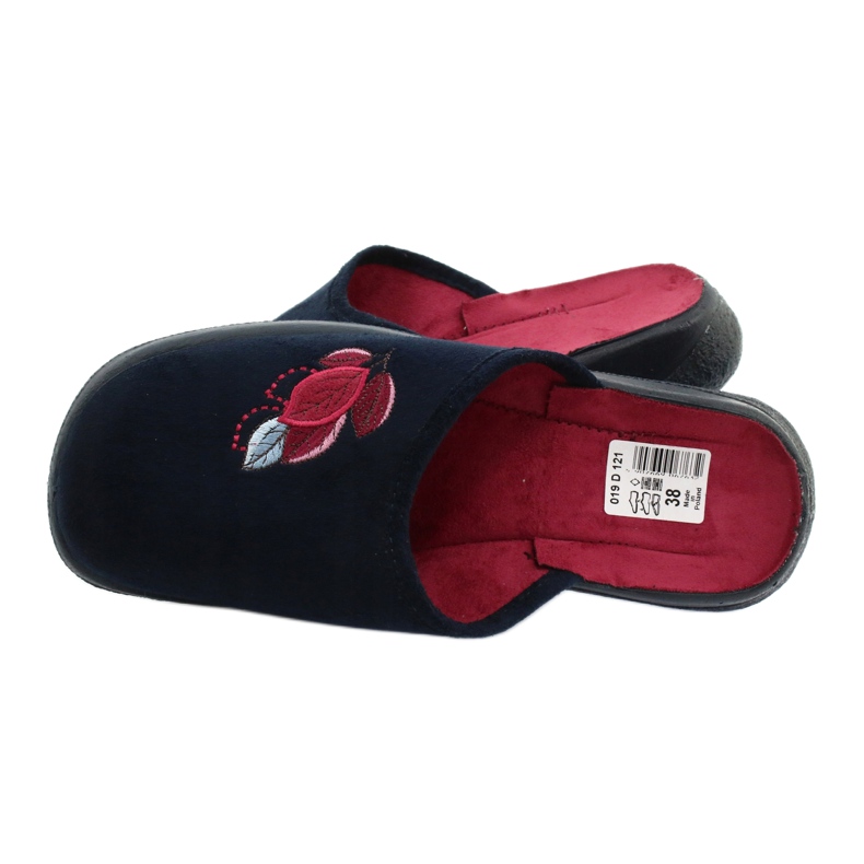 Scarpe da donna Befado pu 019D121 rosso blu navy 5