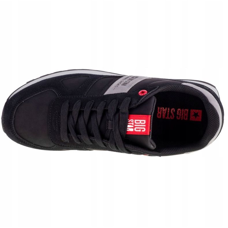 Scarpe Big Star M GG174453 nero grigio 2