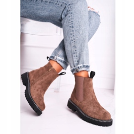 Ideal Stivaletti Chelsea da donna Khaki Resist cachi verde 2