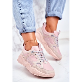 Scarpe Big Star W GG274655 rosa 1