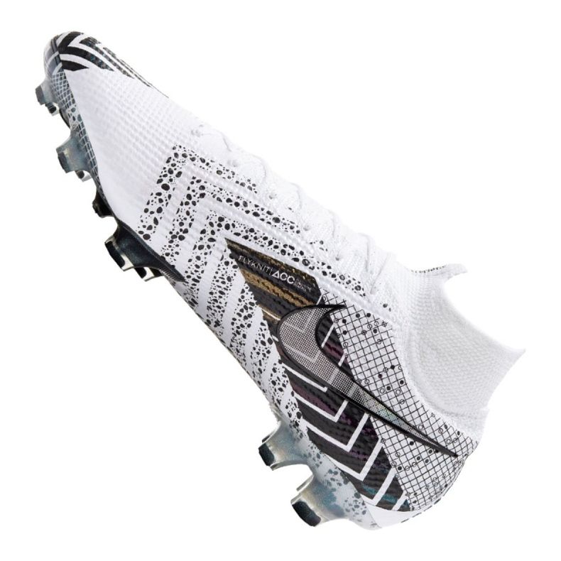 Nike Superfly 7 Elite Mds Fg M BQ5469-110 scarpe da calcio blu navy, bianco, grigio / argento bianca 2