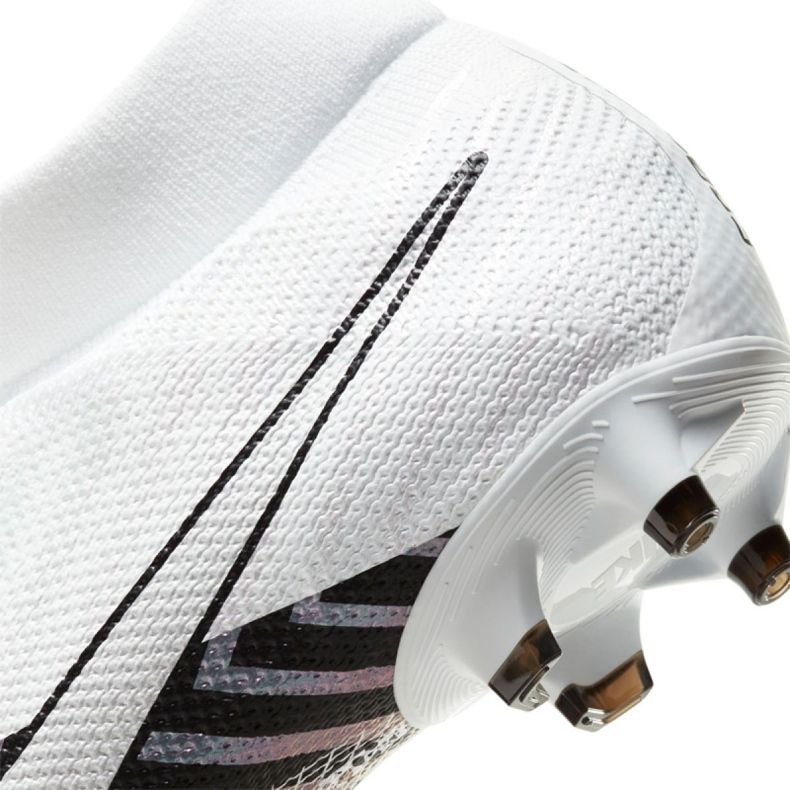 Nike Superfly 7 Pro Mds AG-Pro M BQ5482-110 scarpe da calcio rosso, bianco, grigio/argento bianca 2
