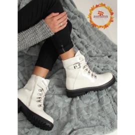 Stivali da donna laccati bianchi 8120-PA White bianco 1