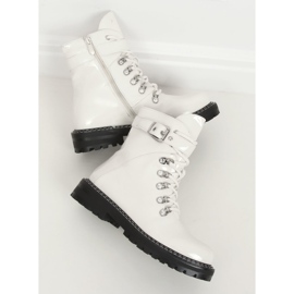 Stivali da donna laccati bianchi 8120-PA White bianco 2