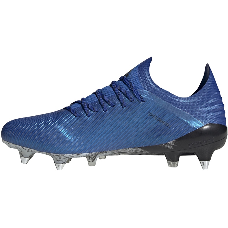Adidas X 19.1 Sg scarpe da calcio blu EG7144 1