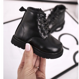 FRROCK Stivali caldi neri Ammy neri per bambini nero 1