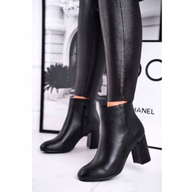 FW1 Stivali Donna Con Tacco Nero Gun 2