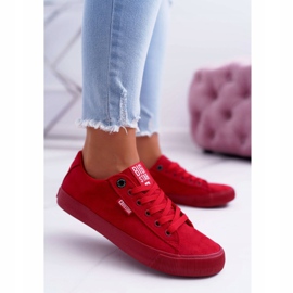 Sneakers Donna Big Star Suede Rosso EE274044 1