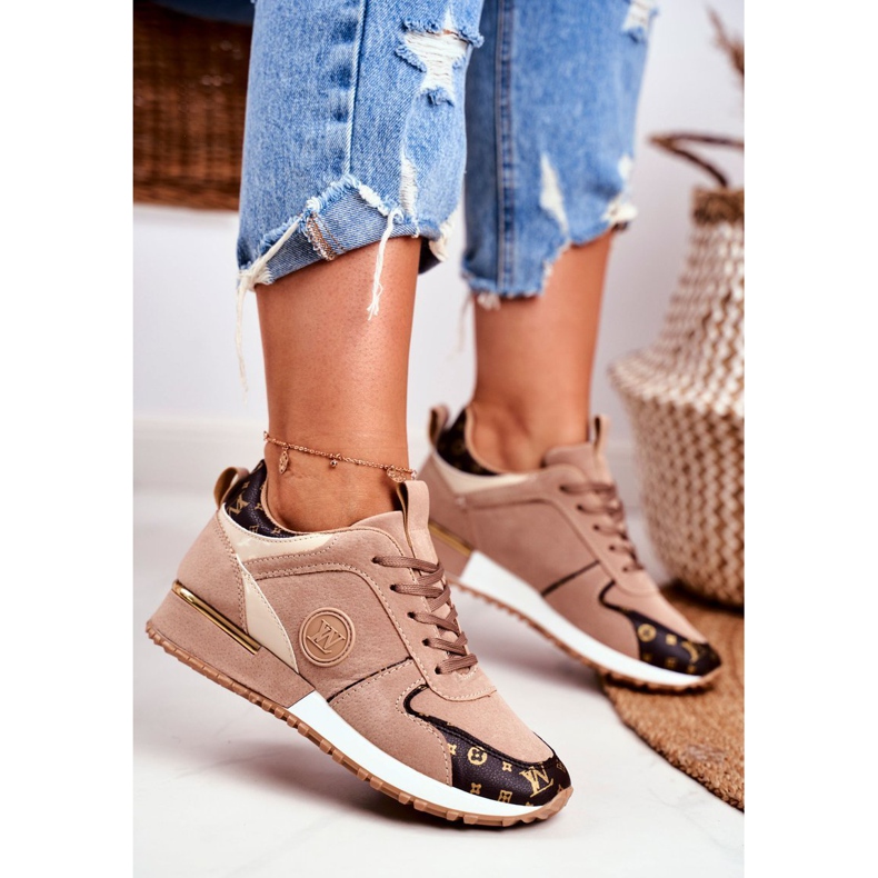 Scarpe Sportive Donna Beige Oro Clementine Elements marrone d'oro 1