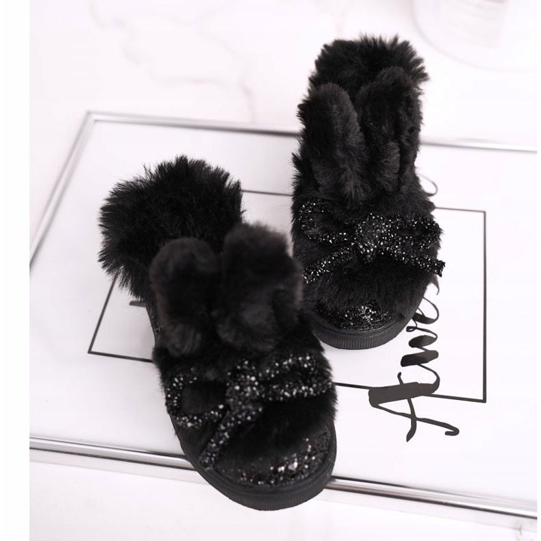 FRROCK Sneakers da bambino Mumi Warm nere nero 2