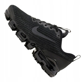 Nike Air Vapormax Flyknit 3 Jr BQ5238-001 scarpa nero grigio 1