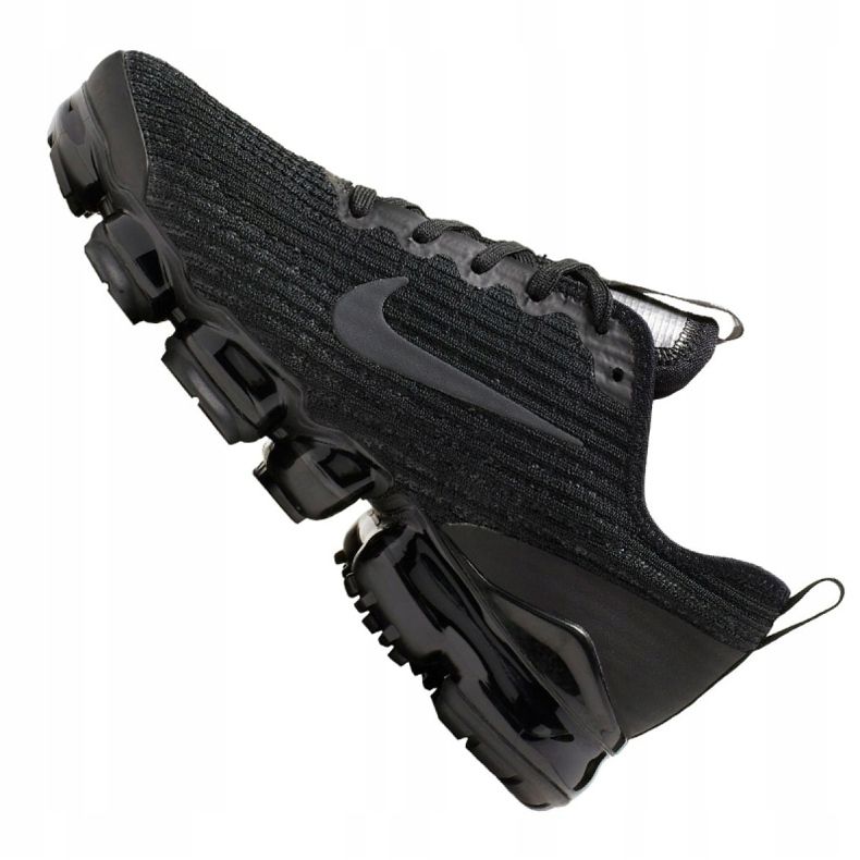 Nike Air Vapormax Flyknit 3 Jr BQ5238-001 scarpa nero grigio 1