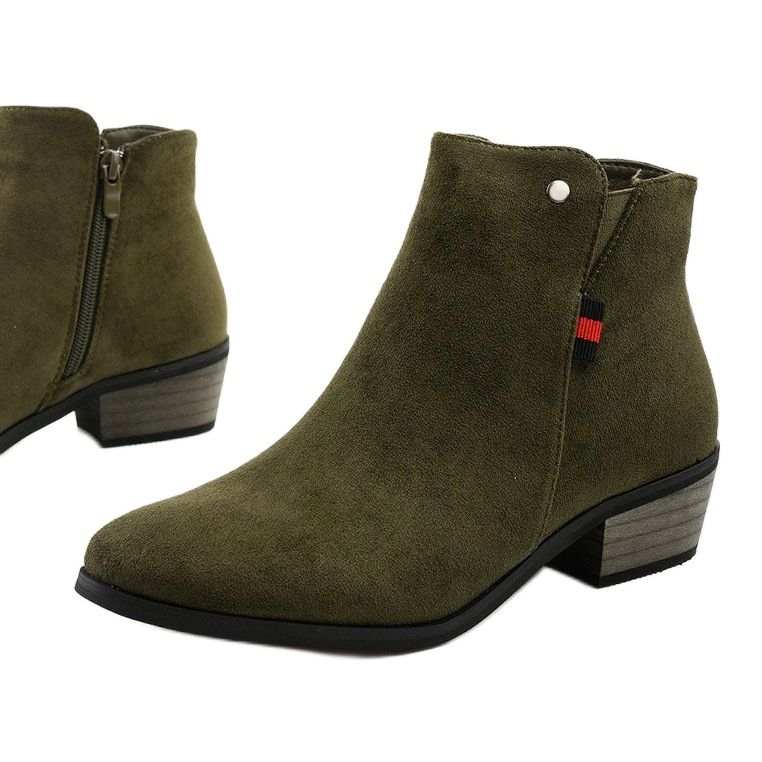 Stivaletti bassi verdi 20Y8039-11 verde 1