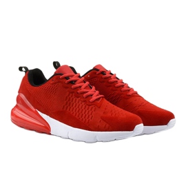 Scarpe sportive rosse da uomo 55109-2 rosso 2