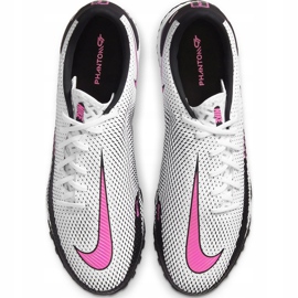 Scarpa da calcio Nike React Phantom Gt Pro Tf CK8468 160 bianco bianco 1
