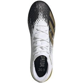 Scarpe da calcio Adidas Predator 20.3 L Fg FW9197 d'oro 1