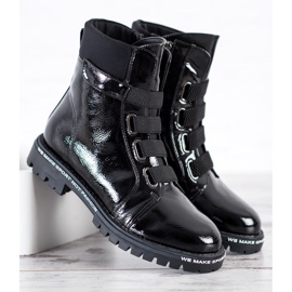 Goodin Operai laccati con gomma nero 1