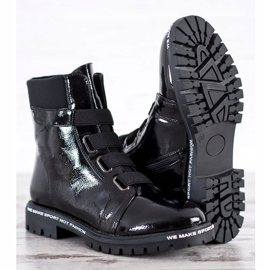 Goodin Operai laccati con gomma nero 2