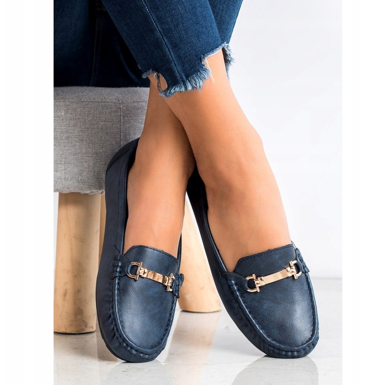 Clowse Mocassini Blu Con Ornamento blu navy 1