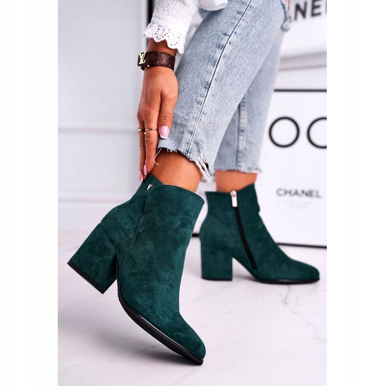 Vinceza Stivali da donna Warm Eco Suede Verde So Good 1