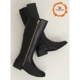 ZW10 Black stivali neri da donna nero 1