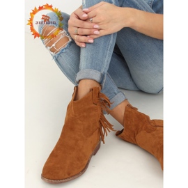 Stivali nello stile del cammello boho 688-A99 Camel marrone multicolore 1