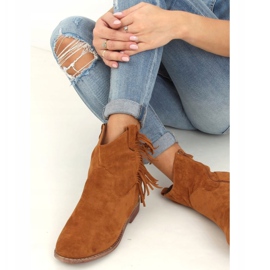 Stivali nello stile del cammello boho 688-A99 Camel marrone multicolore 2