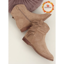 Stivali stile boho, beige 688-A99 Khaki cachi 1