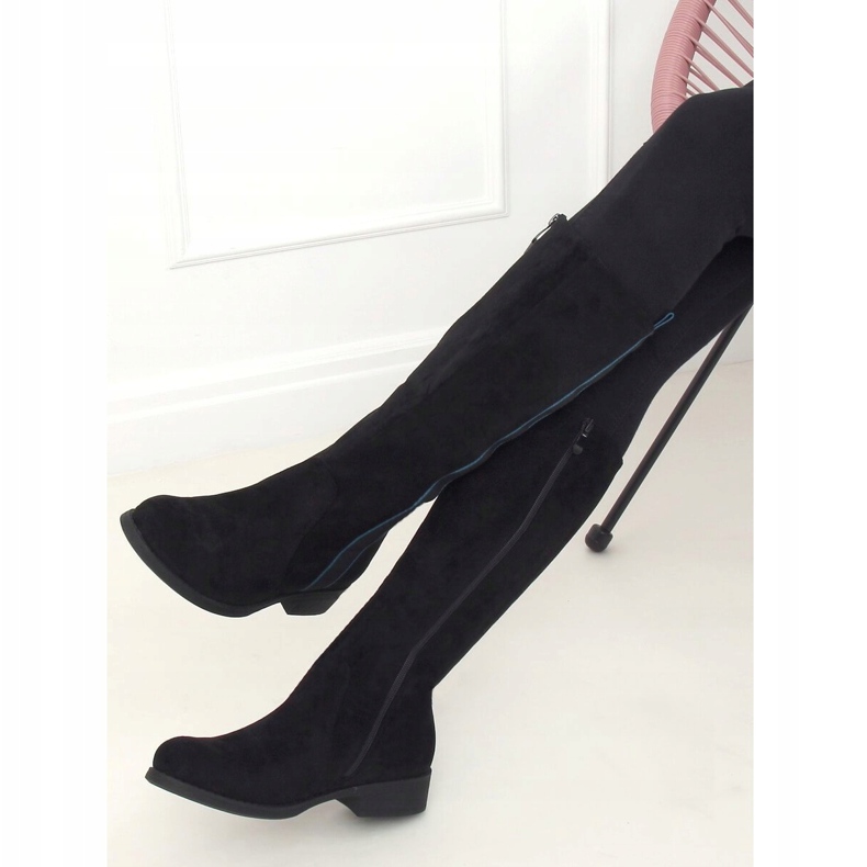 Stivali da equitazione da donna neri 7962-PG Black nero 1