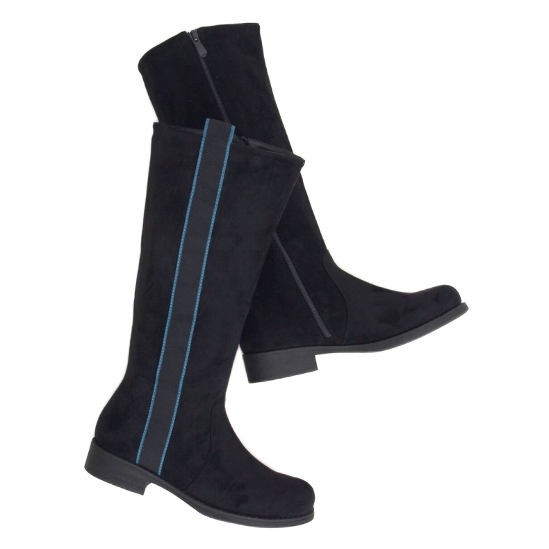 Stivali da equitazione da donna neri 7962-PG Black nero 2