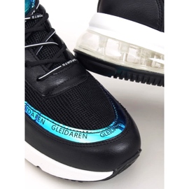 Scarpe sportive nere da donna LL1758 Black nero 2