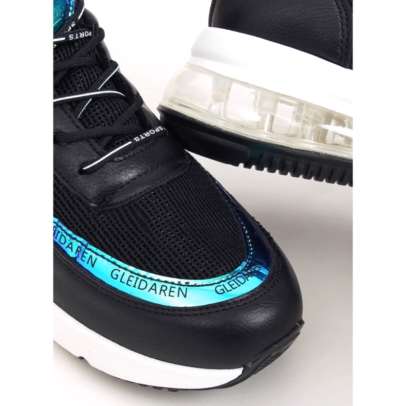 Scarpe sportive nere da donna LL1758 Black nero 2
